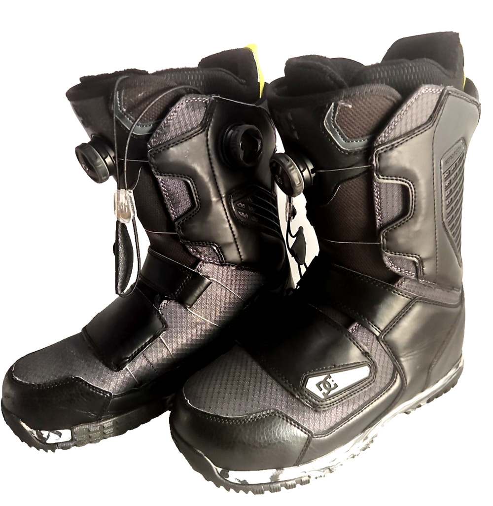 DC Judge 2013 Mens Boots US 10 Black Double Boa Skiing Snowboarding Boots 303452